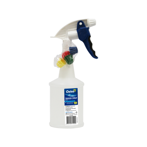 Oates 500ml Trigger Spray Bottle - Heavy-Duty - White - 0.5L - SuperSaverAU - view 1