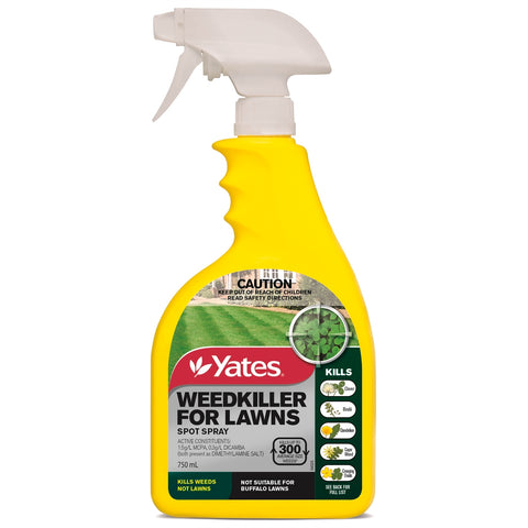 Yates Weedkiller for Lawns Spot Spray Ready to Use 750mL