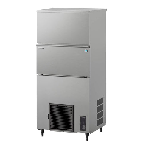 Hoshizaki self-contained cube ice maker - up to 195kg/day - stainless steel - IM-240PE-28