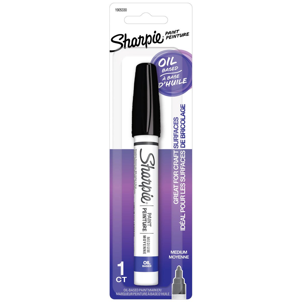 Sharpie Medium Point Black Oil-Based Paint Marker