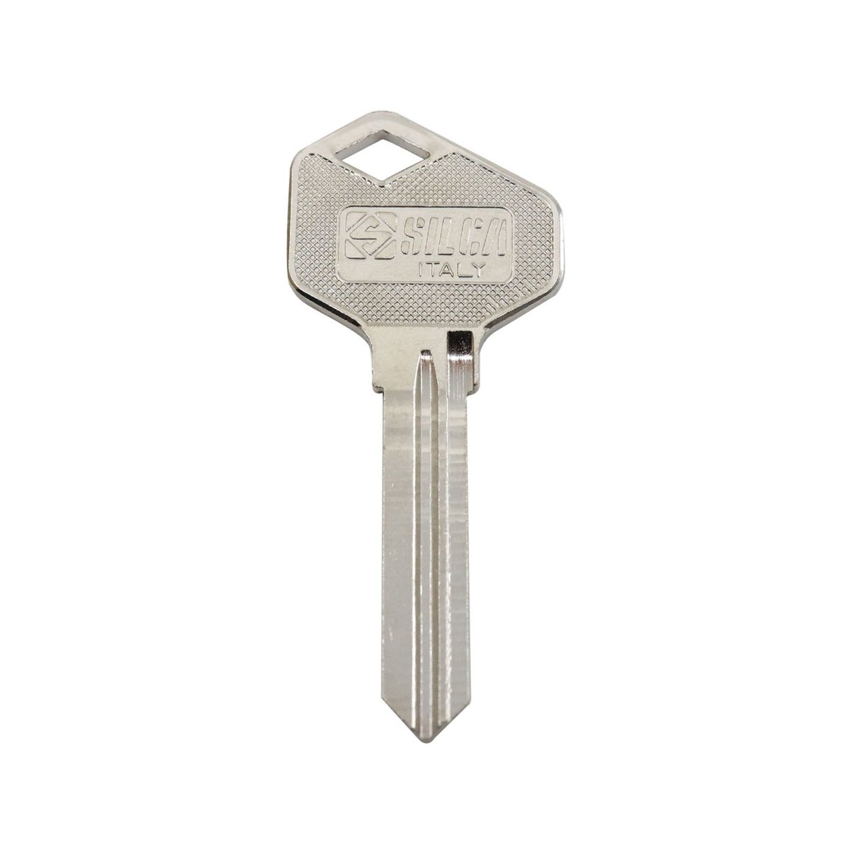 Ehi lf39 Silver Blank Key - Nickel Plated Brass - Key Duplication Solution - SuperSaverAU - view 2