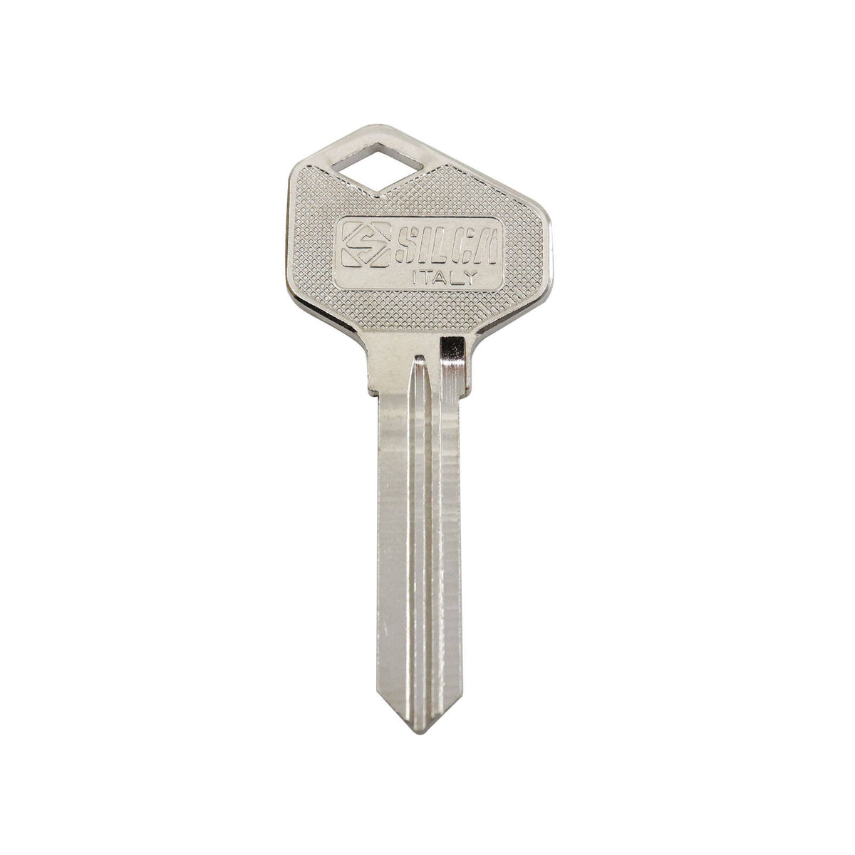 EHI LF39 Silver Blank Key 56mm Nickel Plated Brass