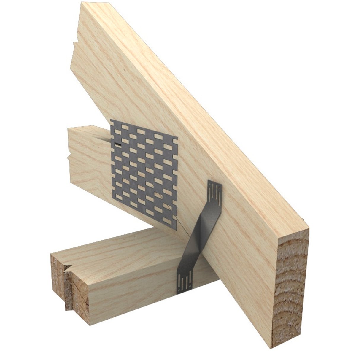 Pryda Truss Tie - 117 x 25mm - Grey - Low Tie-Down Requirement - SuperSaverAU - view 2