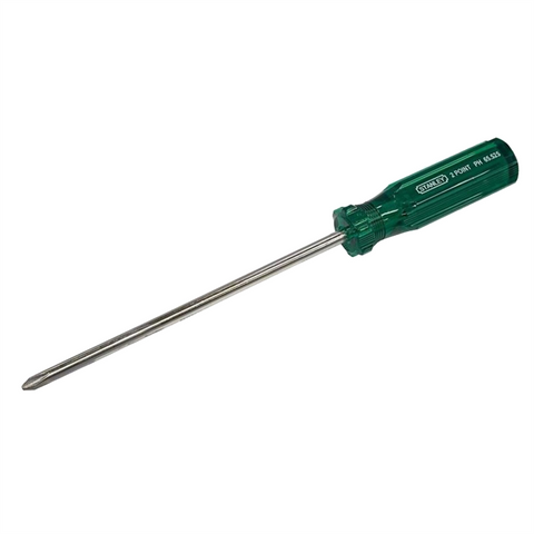 Stanley 150mm No3 Phillips Screwdriver Green