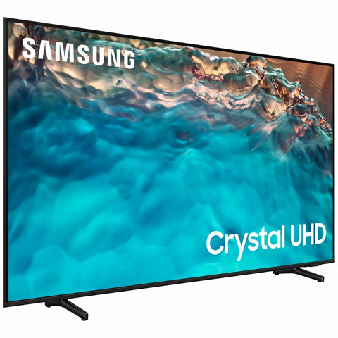 Samsung 55 Inch BU8000 4K UHD LED Smart TV - Crystal Processor 4K, AirSlim Design - UA55BU8000WXXY