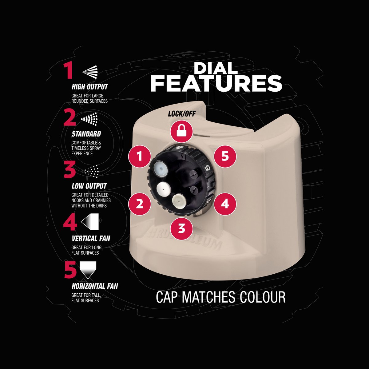 Rust Oleum 340g Satin Spray Paint - French Beige - 5 in 1 Custom Spray - Rust Protection - SuperSaverAU - view 4