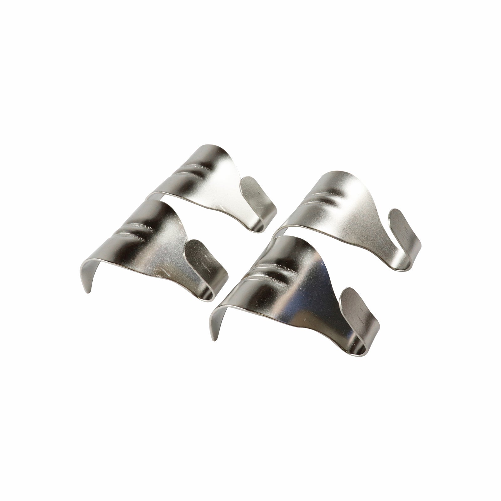 Everhang 10kg Nickel Plated Steel Picture Hanging Moulding Hook - 4 Pack