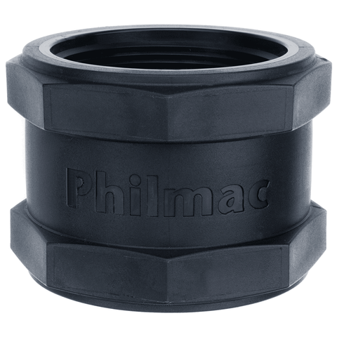 Philmac BSP Threaded Pipe Socket 1/2" - Polypropylene PN16 Underground Rated