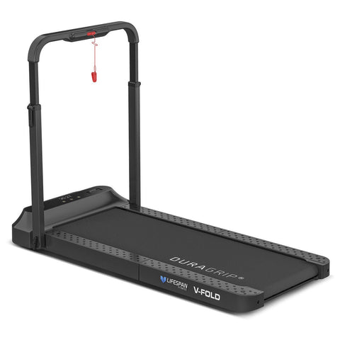 Lifespan Fitness V-FOLD Treadmill with SmartStride - 1.25 CHP Brushless Motor, Foldable - LFTM-VFOLD