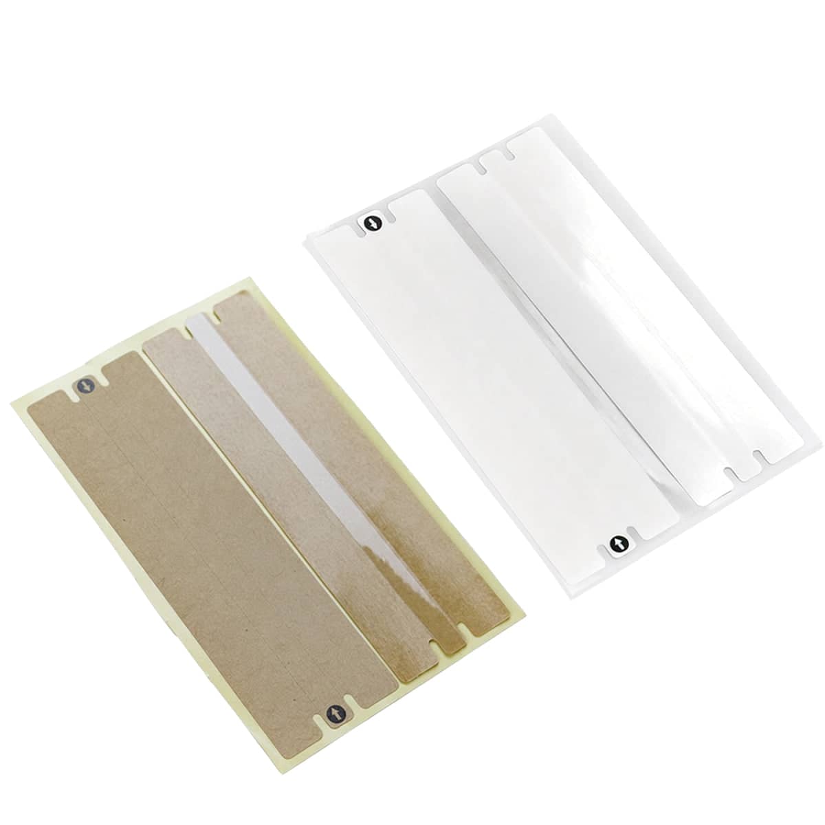 Easy Tear Box Sealing Labels, 10 x 3 cm - White, 1 Pack - view 3