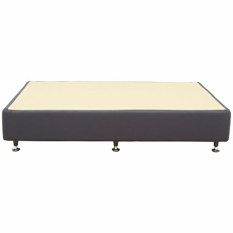 A.H. Beard Designer Double Bed Base - Charcoal, Australian Designed and Owned, 10 Year Warranty - FODEB5BDBL