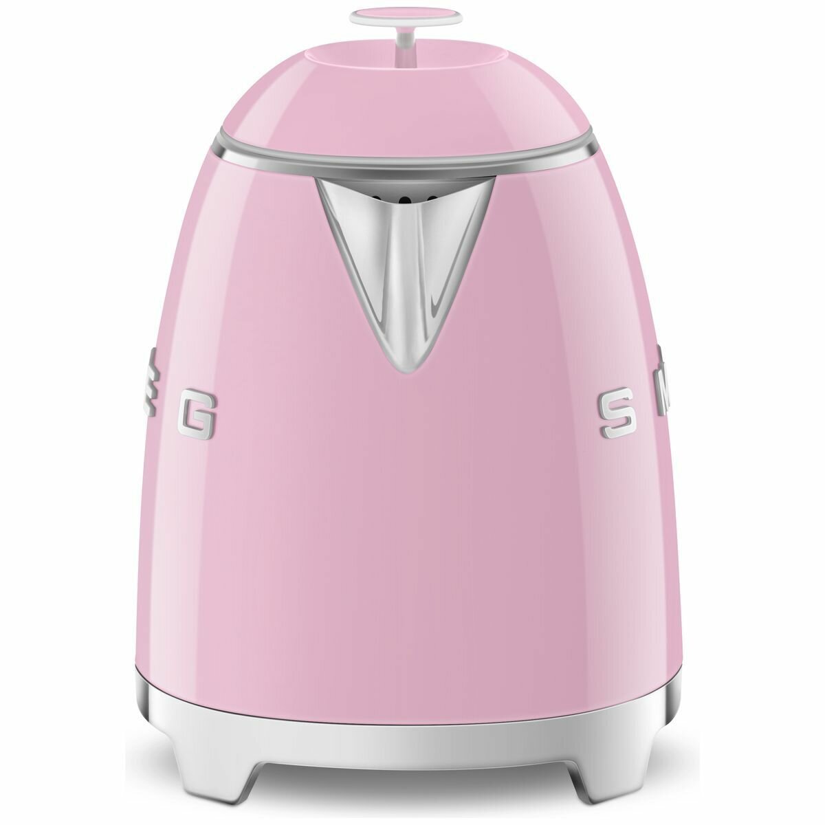 Smeg 50s Retro Style 800mL Mini Electric Kettle - Pink, 1400W, Double Wall - KLF05PKAU