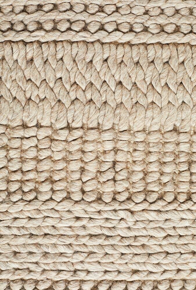Rug Culture Skandi Extra Large Rug 320x230cm - Grey Viscose and Wool Blend - SKAN314GRY320X230