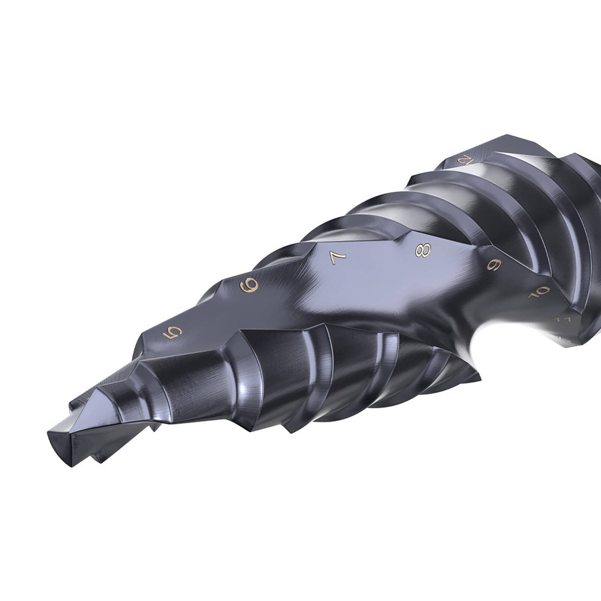 Alpha Onsite+ Step Tip Step Drill 4-12mm - No Pre-Drilling Hole Cutter