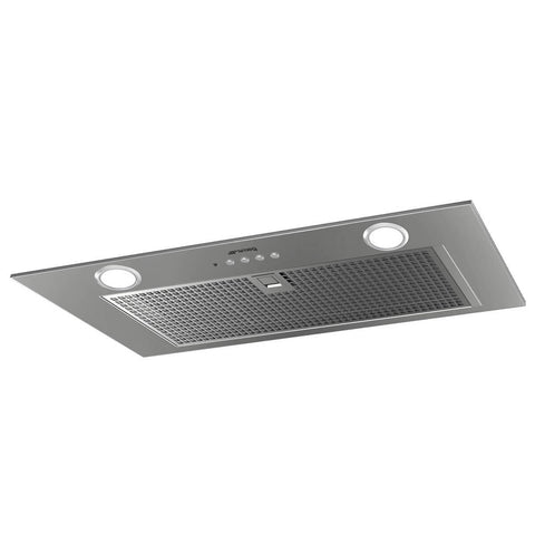 Smeg 60cm undermount rangehood - brushed stainless steel, 740m³/h airflow, LED lighting - SHU621X