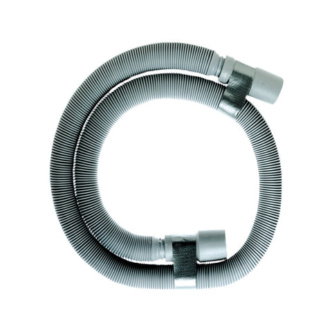 Boston 1.2-4m Grey PVC Expandable Washing Machine and Dishwasher Drain Hose