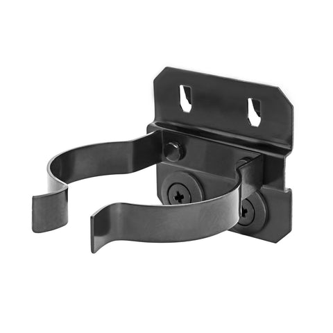 Pinnacle 50 x 70mm Black Steel Heavy Duty Large Pegboard Tool Clip 4 Pack