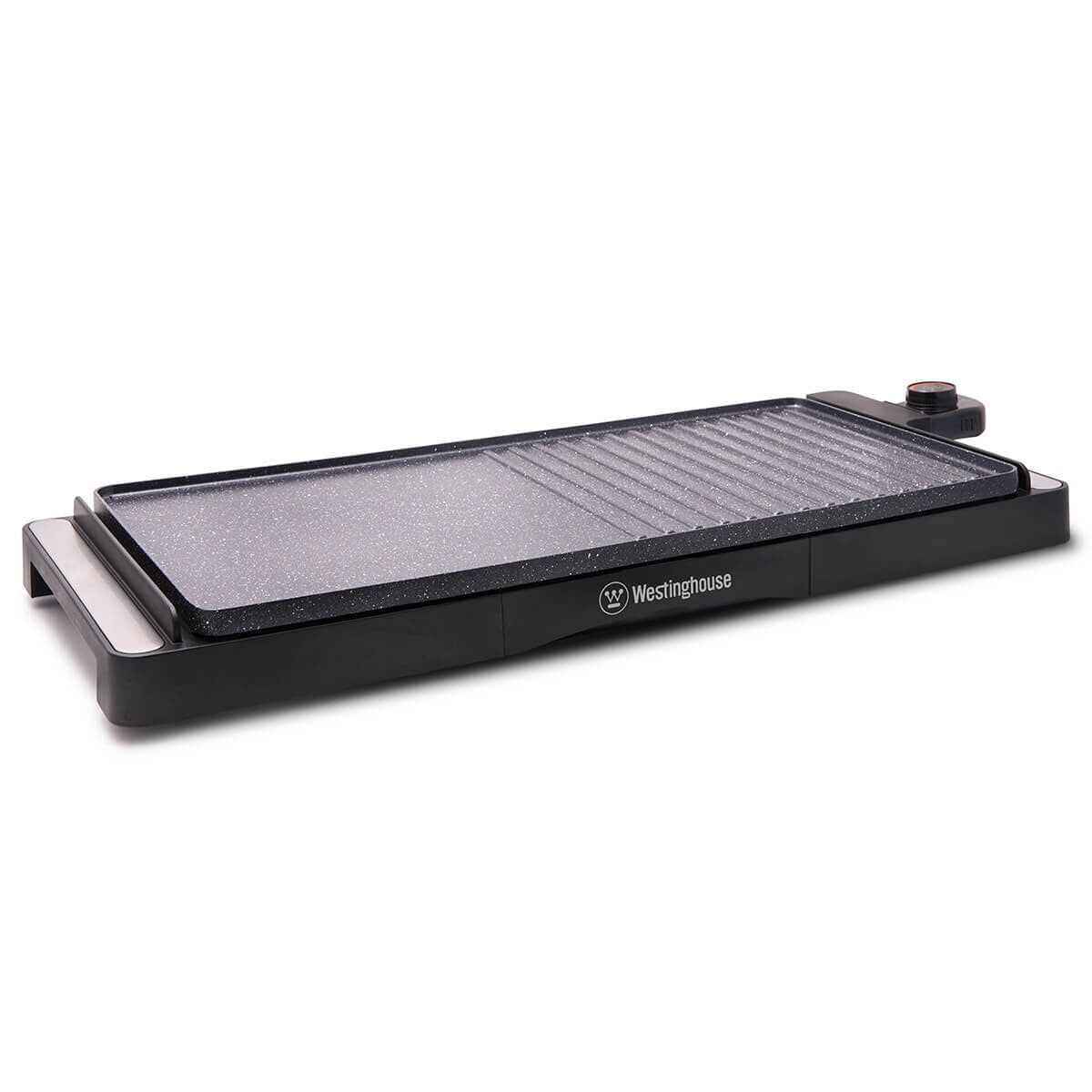 Westinghouse Portable Electric Grill - 2200W, Non-Stick Stone Finish, Removable Drip Tray - WHEG01K