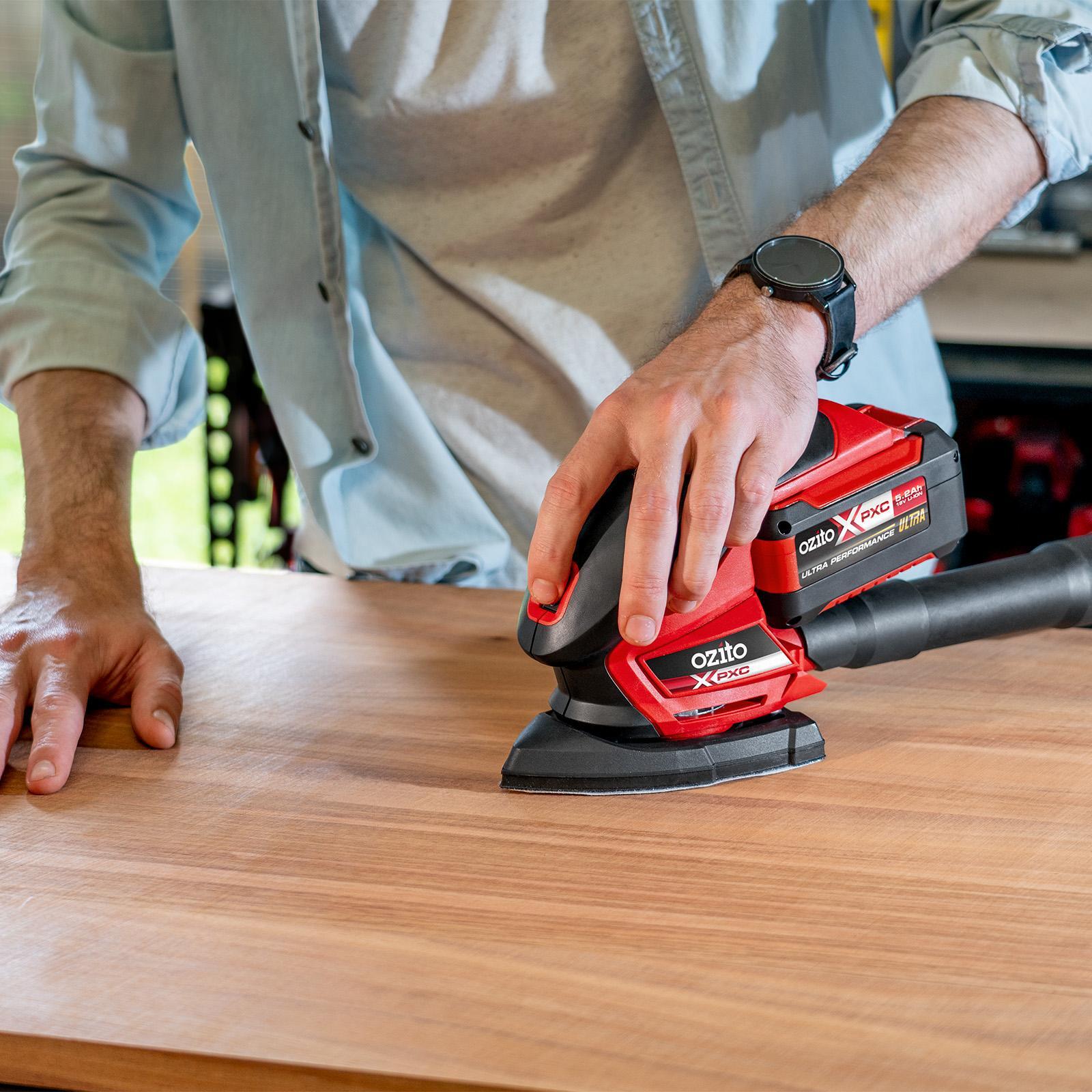 Ozito PXC 18V Cordless Detail Sander - Skin Only PXMSS-700