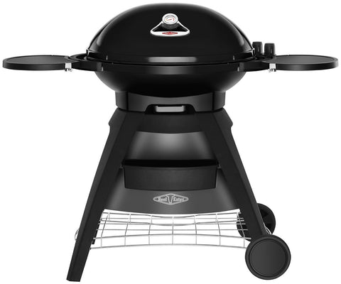 Beefeater Bigg Bugg Mobile LPG BBQ - Black Vitreous Enamel - Quartz Start Ignition - Trolley - BB722BA