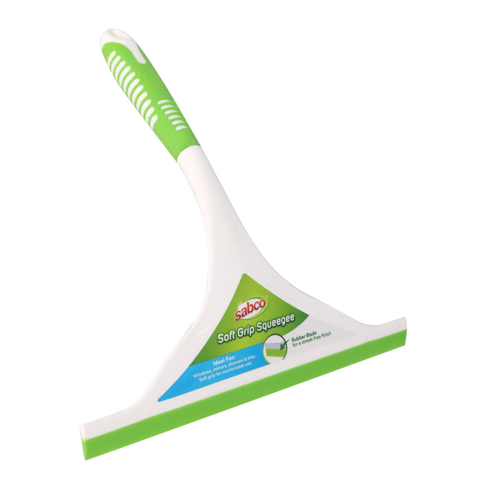Sabco Soft Grip Window Squeegee 235mm, TPR Rubber Blade