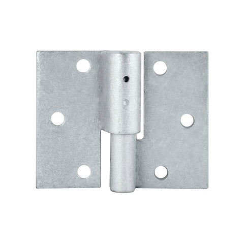 Pinnacle Hardware 16mm Galvanised RH Double Butt Security Gate Hinge, 2 Pack, Anti-Lift