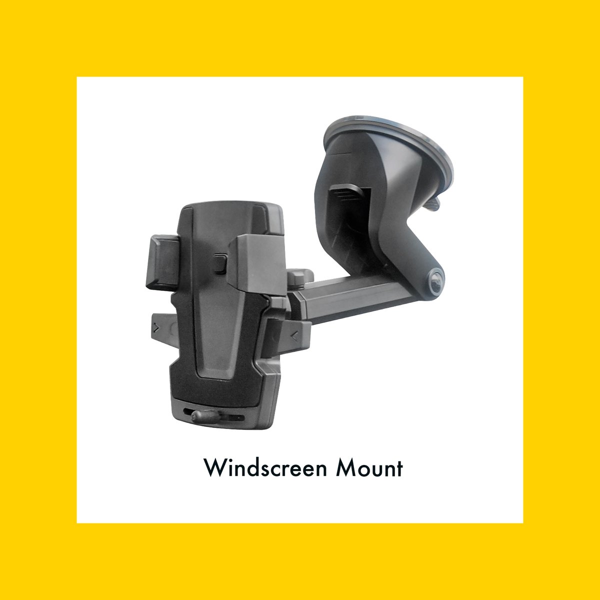 Antsig Car Phone Holder Dash Mount - Extendable Arm - Scratch-Free Grips - 45mm x 37mm x 26mm - Black - SuperSaverAU - view 4
