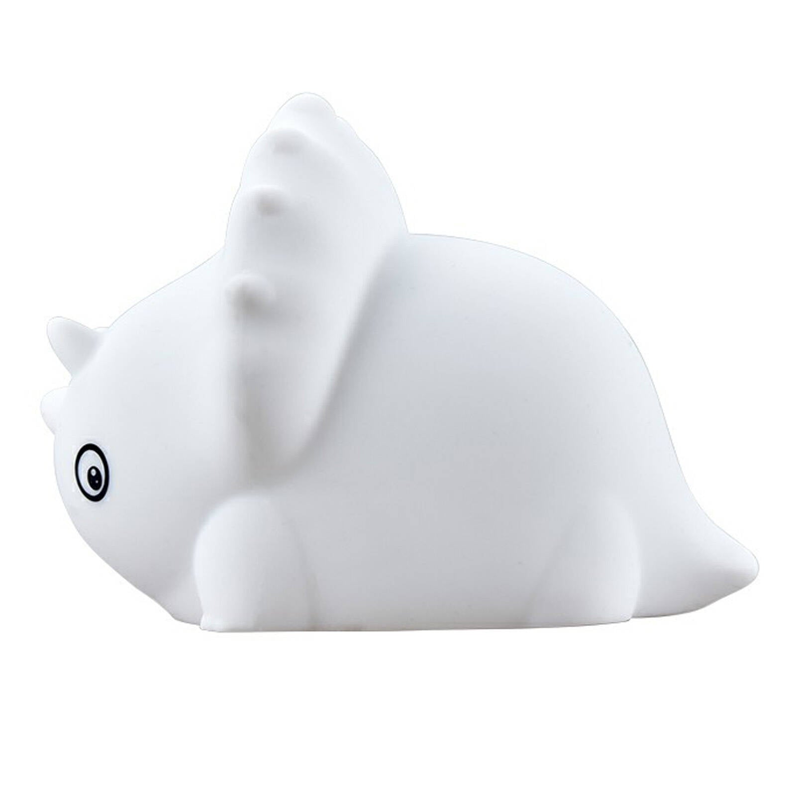 Mistral Triceratops Silicone Rechargeable Night Light BMNL1025 - Kids Bedroom Light
