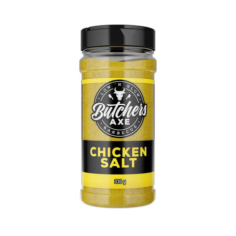 Butchers Axe Chicken Salt BBQ Rub 330g - Gluten Free Seasoning