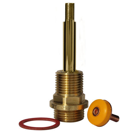 FIX-A-TAP 85mm Gold Easy Turn Wall Spindle, Lead-Free DR Brass