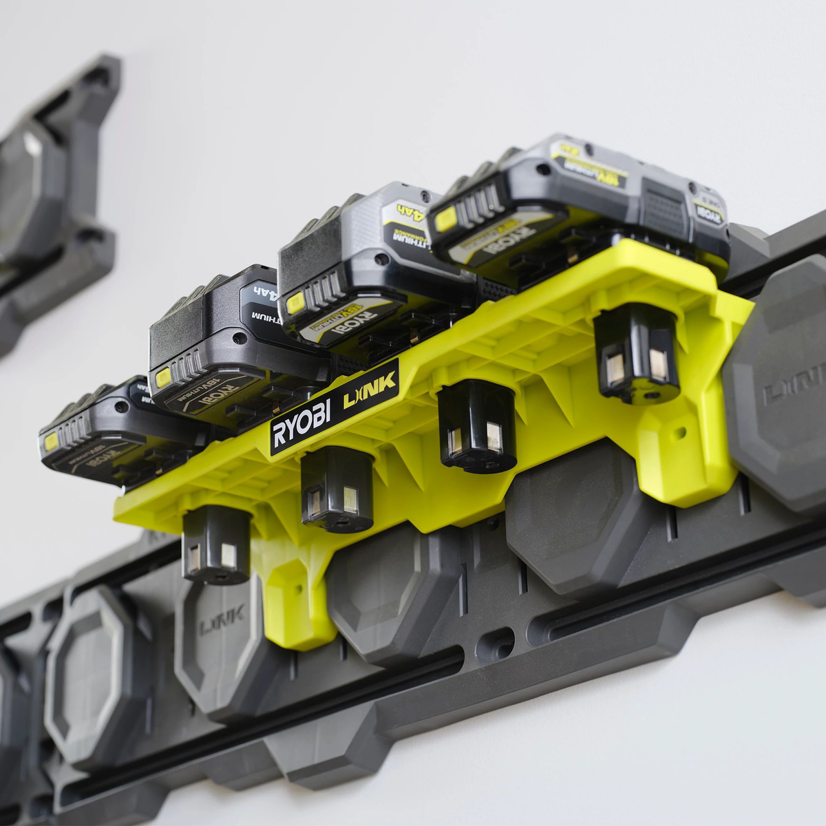 Ryobi Link One 18V Battery Holder - Holds 4 Batteries - 9kg Capacity - Modular Storage - SuperSaverAU - view 4