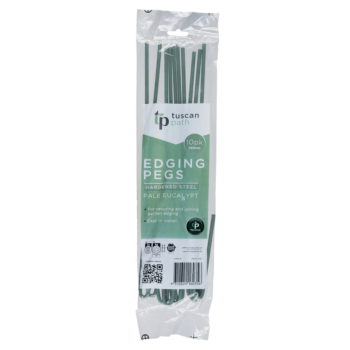 Tuscan Path Eucalypt Garden Edging Pegs 280mm - 10 Pack