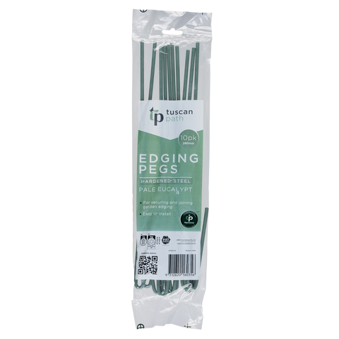 Tuscan Path Eucalypt Garden Edging Pegs 280mm - 10 Pack