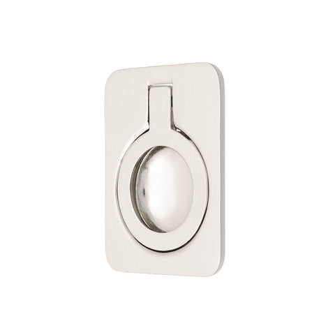 Prestige 38mm Brushed Nickel Zinc Alloy Ring Pull - Indoor