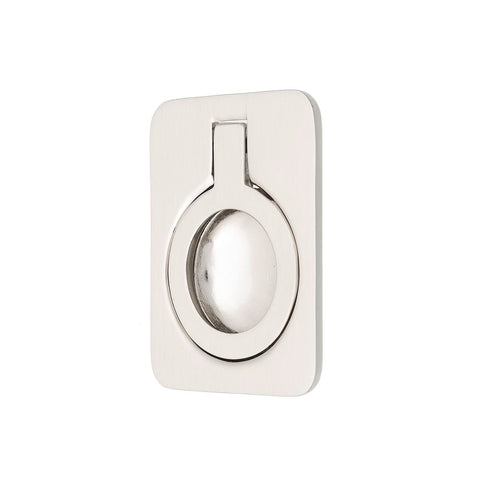 Prestige Ring Pull - 38mm - Zinc Alloy - Brushed Nickel Finish - SuperSaverAU - view 1
