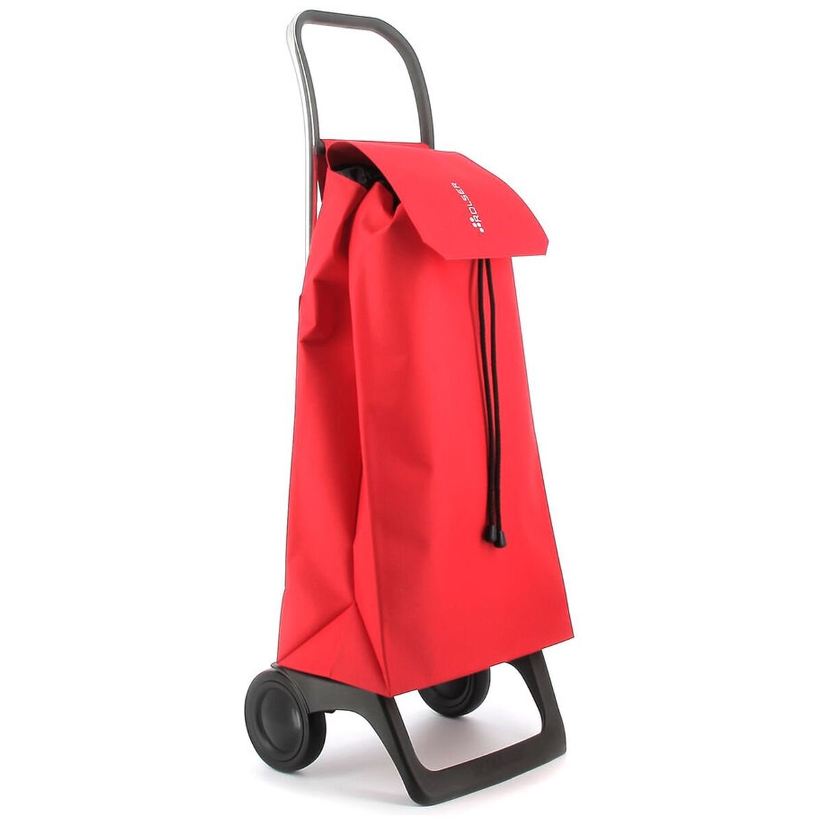 Rolser Jet LN Joy 2 wheel folding trolley - Red - Lightweight aluminium chassis - R-JET001-1009