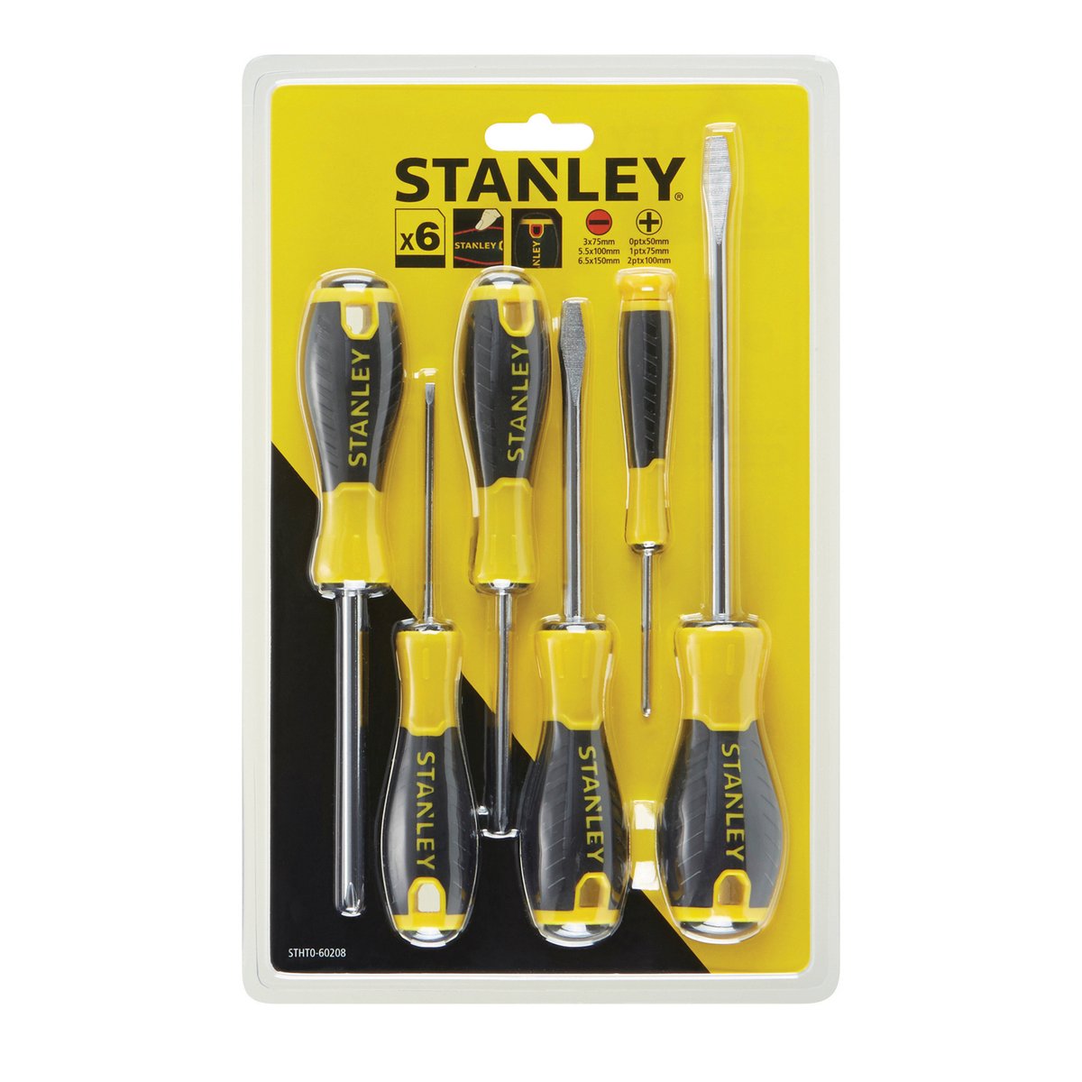 Stanley Essentials 6 Piece Screwdriver Set