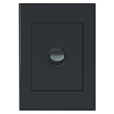 Hpm Vivo 1 Gang Wall Switch Grey Plastic 10AX Reliable Mechanism - SuperSaverAU - view 1