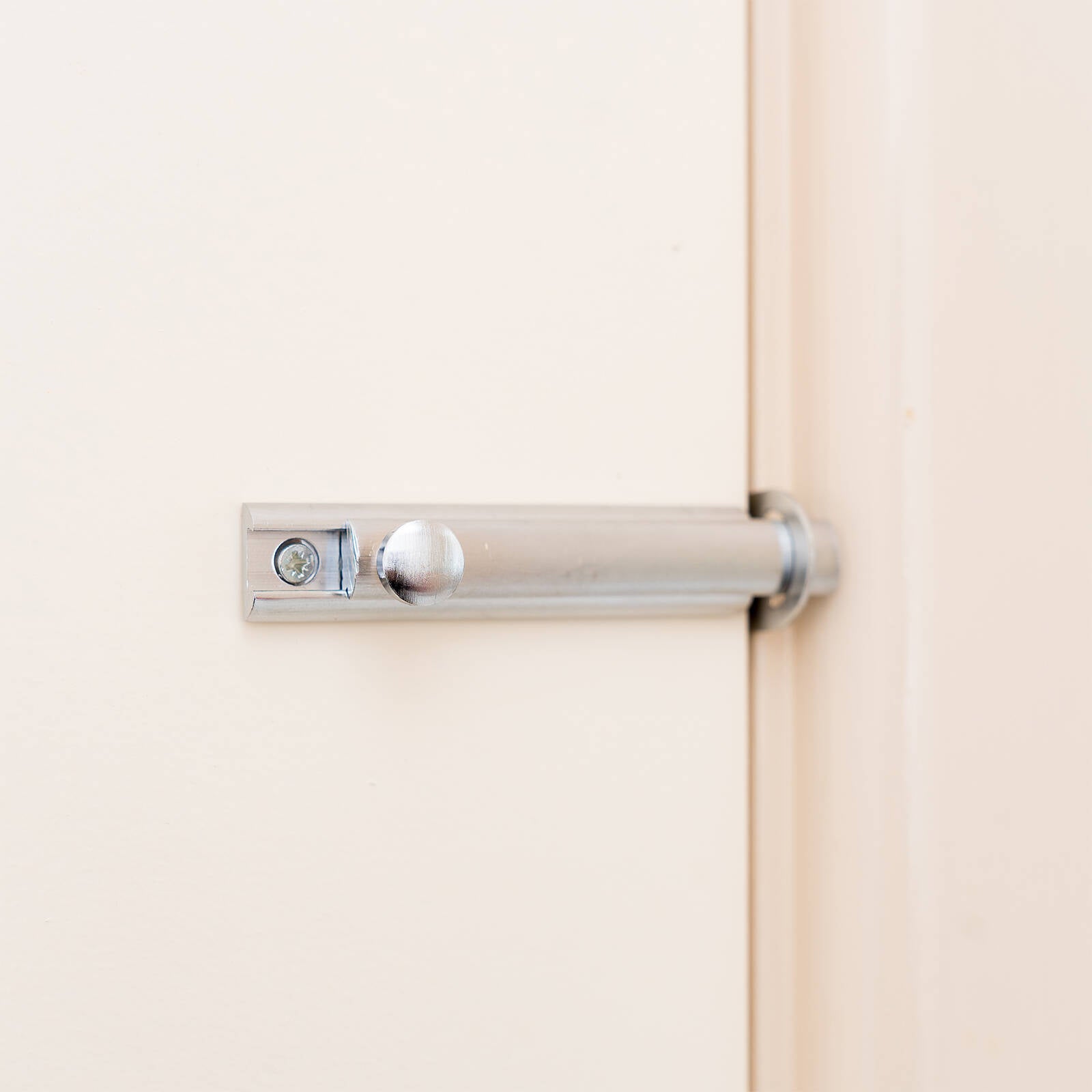 Taskmaster 75mm Satin Chrome Solid Brass Surface Bolt