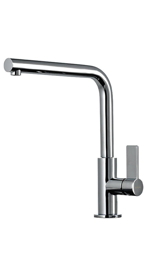 Gessi Kitchen Mixer Tap - Chrome Finish, Square Neck, 4 Star WELS, 10 Year Warranty - 17051