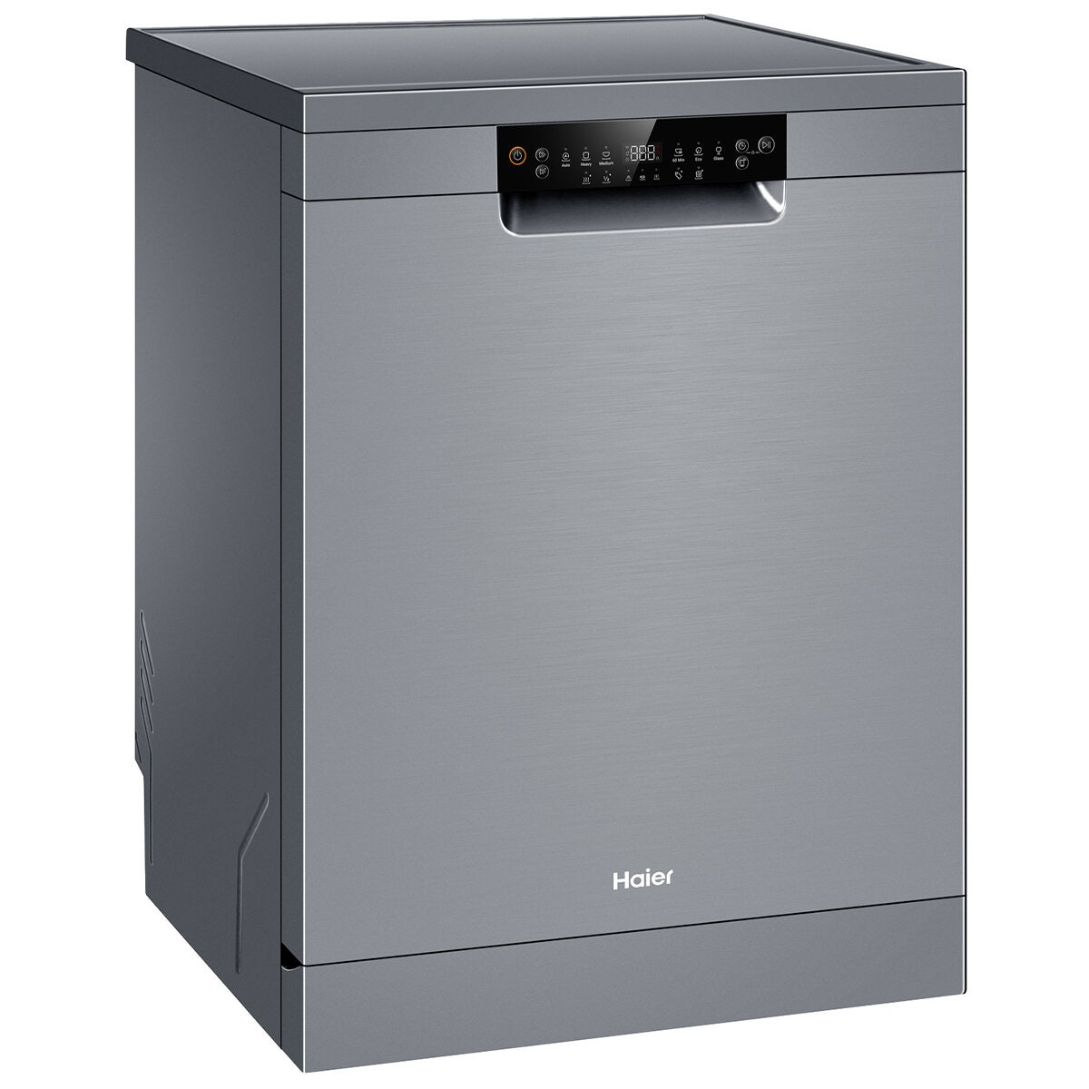 Haier 60cm Freestanding Dishwasher - 15 Place Settings - Stainless Steel / Silver - Wi-Fi Control - HDW15F2S1