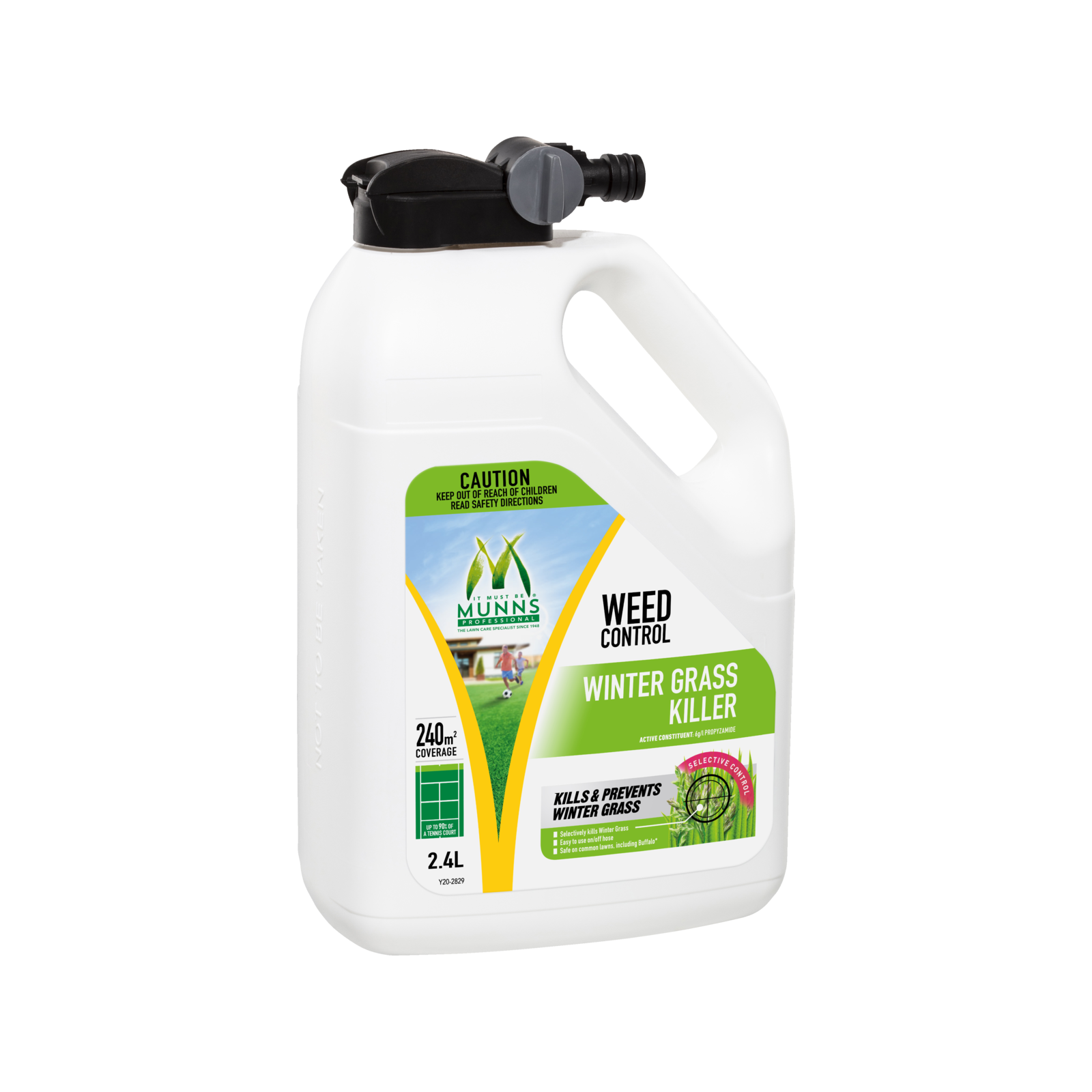 Munns Professional 2.4L Winter Grass Killer Weed Control Ready To Use