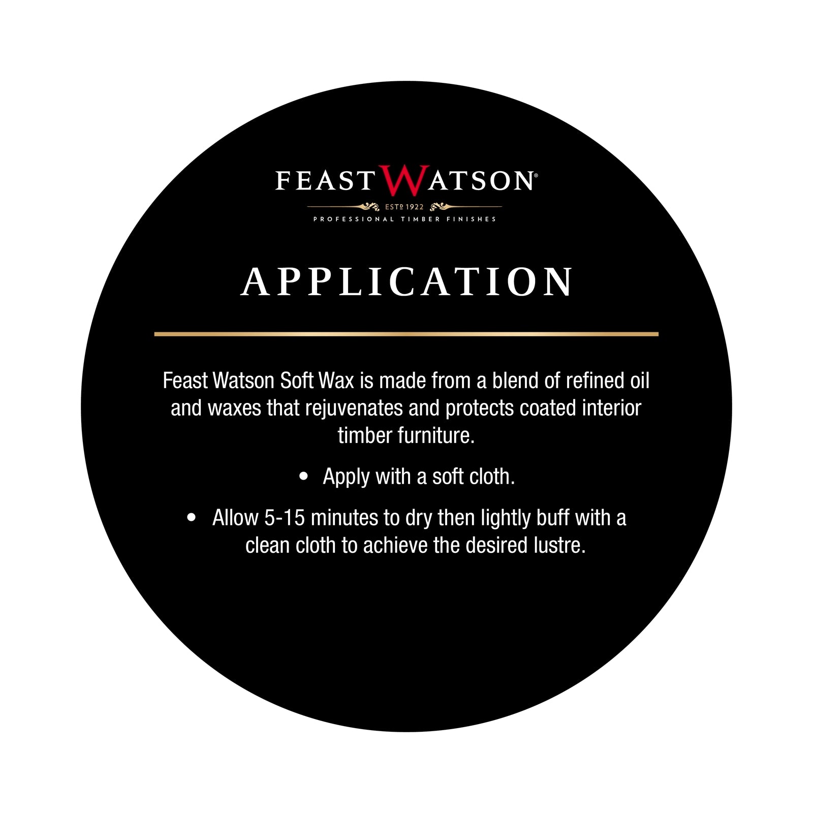 Feast Watson 125g Soft Wax Clear Oil Based