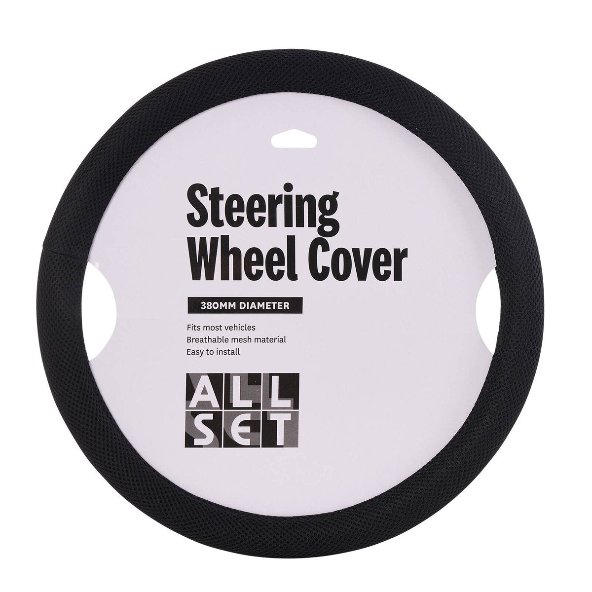 All Set Breathable Mesh Steering Wheel Cover