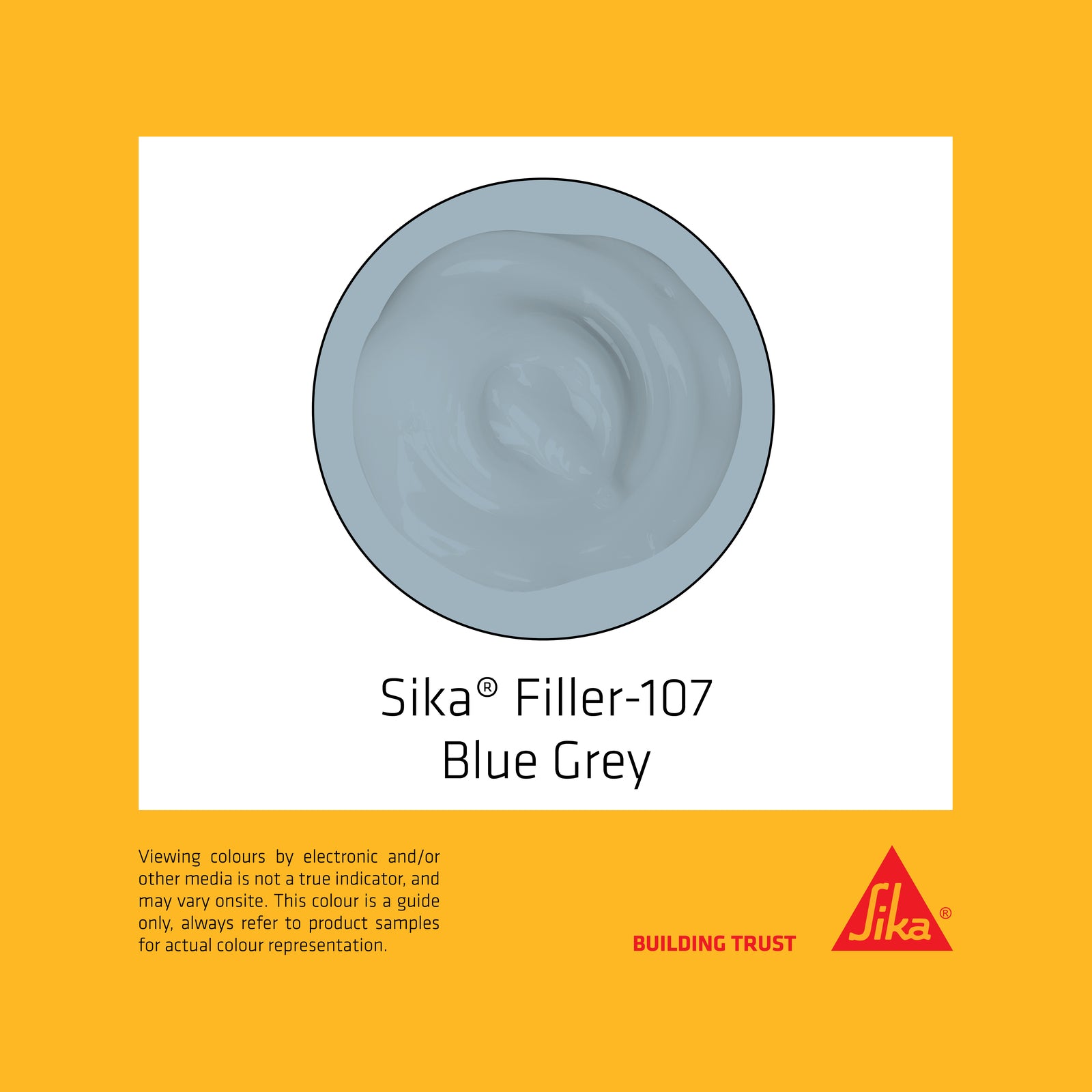 Sika Filler-107 250ml Blue Grey Interior & Exterior Fine Surface Filler