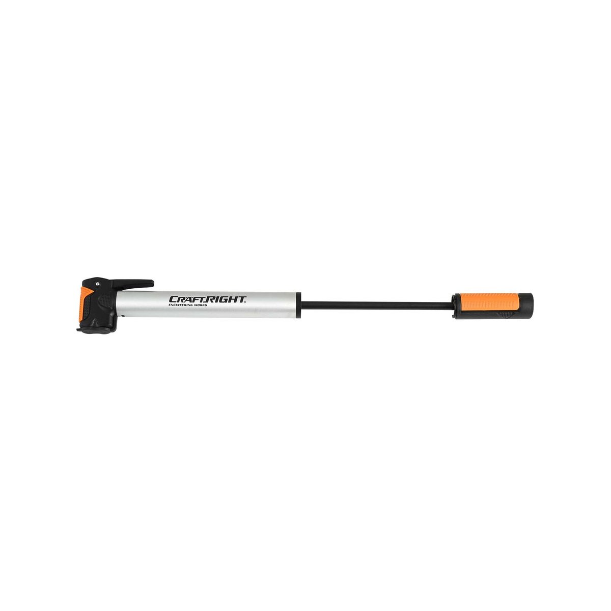 Craftright Mini Hand Pump 418mm Presta and Schrader 80psi