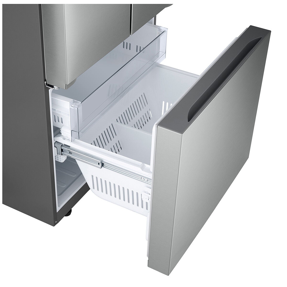 LG 589L French Door Fridge - Stainless Steel Finish, Frost Free, 3.5 Star Energy - GF-B589PLE