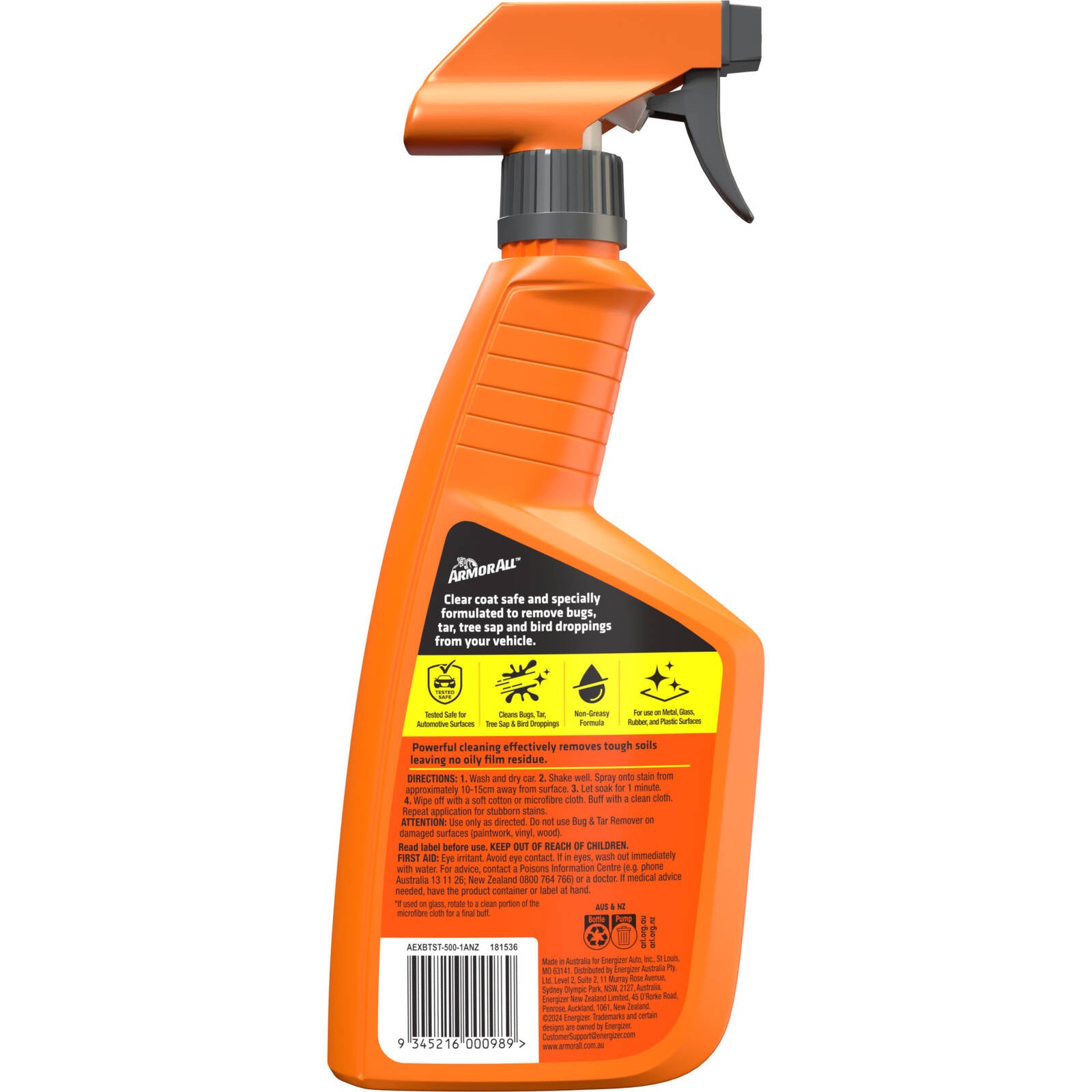 Armor All 500ml Bug and Tar Remover Spray