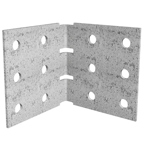 Dunnings 100 x 100 x 105mm M10 Galvanised Steel Angle Bracket