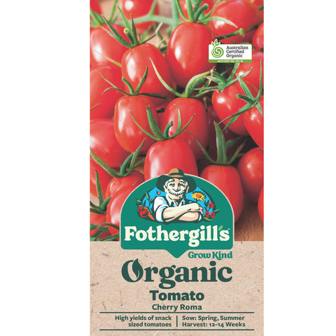 Mr Fothergill's Roma Cherry Tomato Seeds Sweet High-Yield Variety